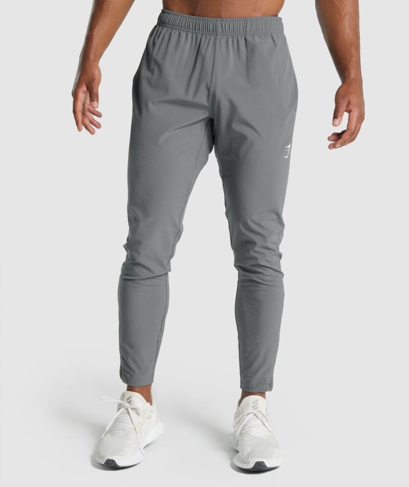 Men\'s Gymshark Arrival Woven Jogger Grey | NZ 7IYNEO